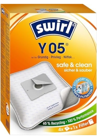 Swirl Y05 Ecopor, Elektrikli Süpürge Toz Torbası
