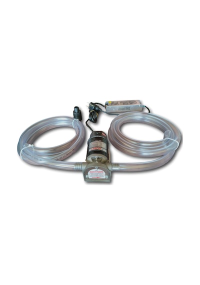 220&12 Volt 3/4'' Adaptörlü Sıvı Aktarma Pompası + 5 Metre Hortum