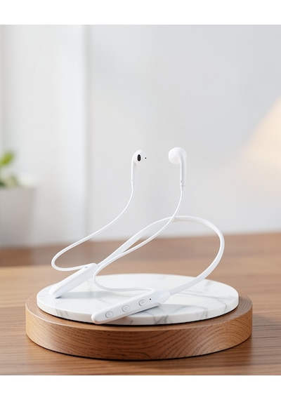 Boyun Askılı Bluetooth Kulaklık 100 Saat Pil Ömrü Xuczfubar100saat