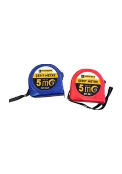 Meşem Çelik Şerit Metre 5x19 Mm Sm-067 151 Dz-12