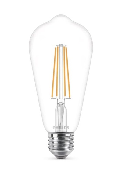 Philips Led Classic 40w St64 E27 Sıcak Beyaz Dim Edilmez Filament Led Ampul