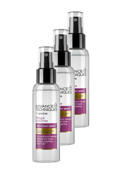 Avon Advance Techniques Mega Volume Hacim Veren Saç Spreyi 3 x 100 ML