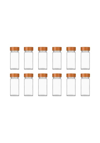 Bambu Kapaklı Cam Baharatlık Seti 12 Adet, Şeffaf Kare Baharat Kavanozu, Plastik Delikli İç Kapaklı Kontrollü Döküm Sistemi, 11x4x4 Cm Mutfak Düzenleyici Baharat Saklama Kabı Seti Diğer Bambu Kapaklı Cam Baharatlık Seti 12 Adet, Şeffaf Kare Baharat Kavanozu, Plastik Delikli İç Kapaklı Kontrollü Döküm Sistemi, 11x4x4 Cm Mutfak Düzenleyici Baharat Saklama Kabı Seti Diğer