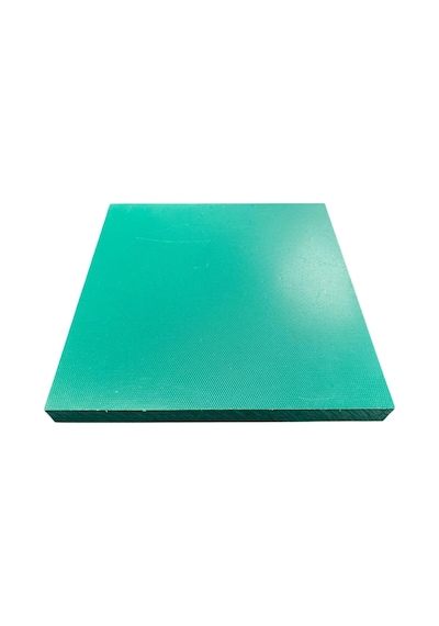 Deri Hobi Kesim Ve Zımba Takozu 20x20x2 Cm Sert Plastik Deri El Aleti