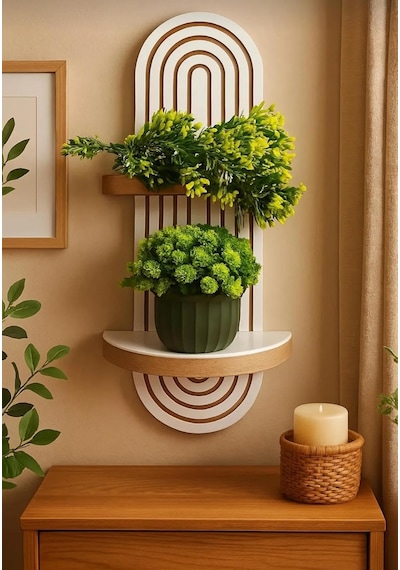 Modern Duvar Rafı 70x20 Cm / Dekoratif Ahşap Duvar Rafı / Minimalist Çok Amaçlı Raf / Salon, Mutfak, Banyo Ve Antr Diğer