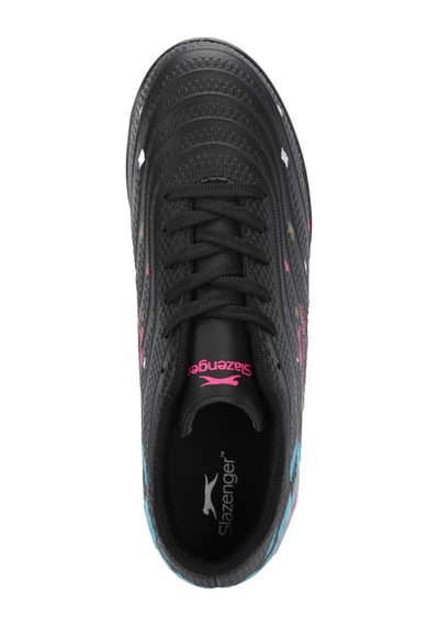 Slazenger Canarıa Erkek Halı Saha Siyah Futbol Ayakkabısı