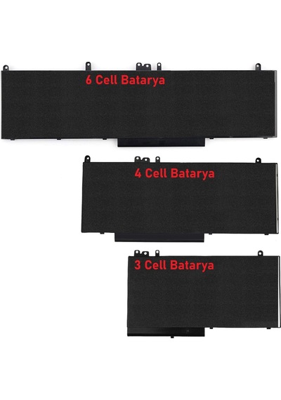 Dell Latitude 15-5000-e5570 Batarya Pil Retro 3cell