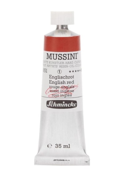 Schmincke Mussini Artist Yağlı Boya 35 ML Seri 1 651 English Red