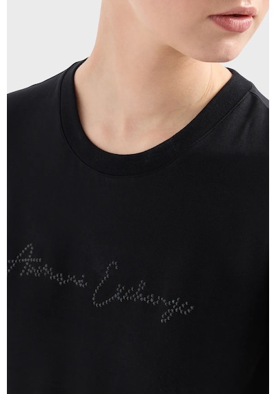Armani Exchange Bayan T Shirt 3dyt27 Yjdtz 1200 Siyah