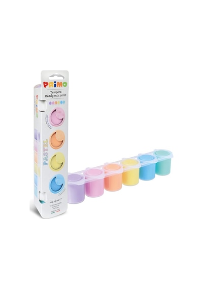 Primo Pastel Poster Boya 6x25ml Renkli