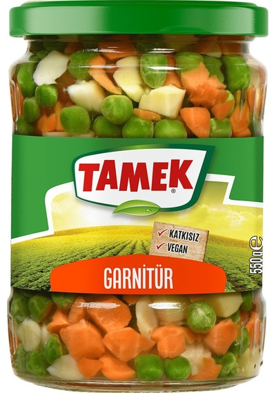 Tamek Garnitür 550 Gr Cam X 3 Adet