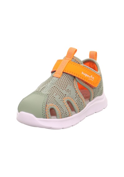 Superfit Wave Çocuk Sandalet - Haki Turuncu 000481-7500 Haki - Turuncu