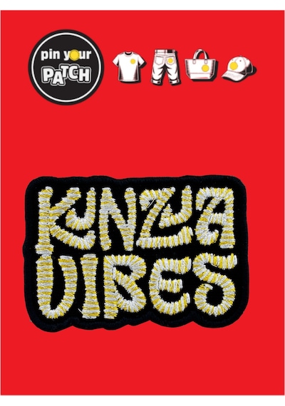 Pin Your Patch Ütü İle Yapışan Yama Patch 7080 Yazı Kinza Vibes Çok Renkli