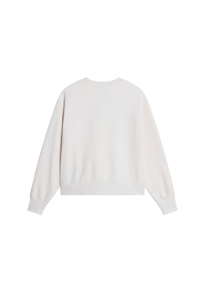 The North Face W Tnf Essentıal Sımple Dome Boxy Os Crew Kadın Sweatshirt Nf0a8hby3ıe1 Beyaz