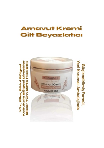 Süper Whitening Cream Arnavut 100 Ml X 3 Adet