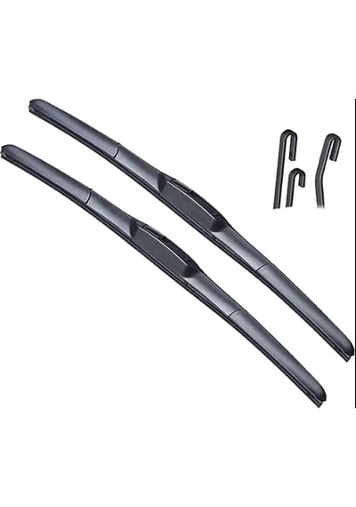 Hyundaı İ10 19 600mm+400mm Hybrıd Tıp Kancalı Silecek Seti