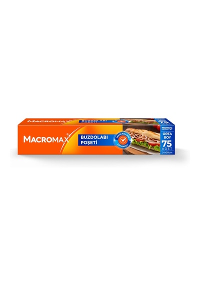 Macr Max Buzdolabı Poşeti Orta Boy 75 Adet