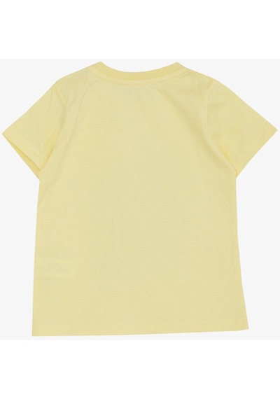 Breeze Erkek Çocuk Tişört Güçlü Dinozor Baskılı 1.5-5 Yaş, Sarı-sarı Sarı
