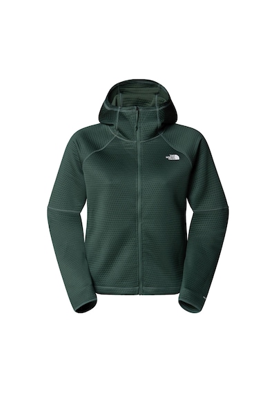 The North Face Kadın Dotknıt Thermal Fz Hoodıe Polar Ceket Nf0a89vehch1 Su Yeşili Yeşil