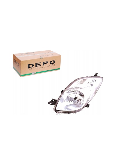 Sol Far Lambası Toyota Uyumlu Yarıs 2006 2007 2008 Depo