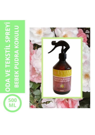 Evtan Life&home Yasemin Kokulu Oda Ve Tekstil Spreyi Oda Spreyi 500 Ml Yasemin