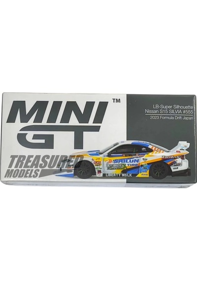 Mey İthalat Mini Gt 1/64 Nissan Lb-super Silhouette S15 Silvia 2023 Formula Drift Japan