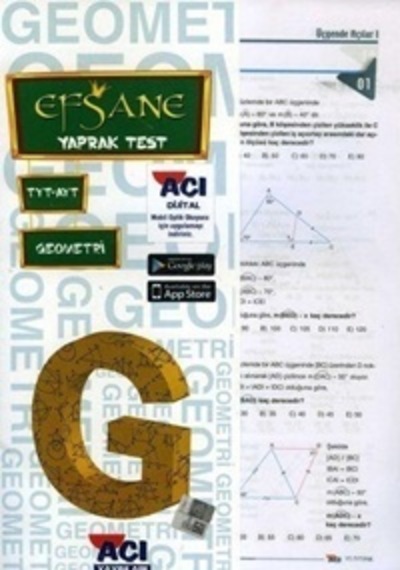 Yks Tyt Ayt Geometri Yaprak Test
