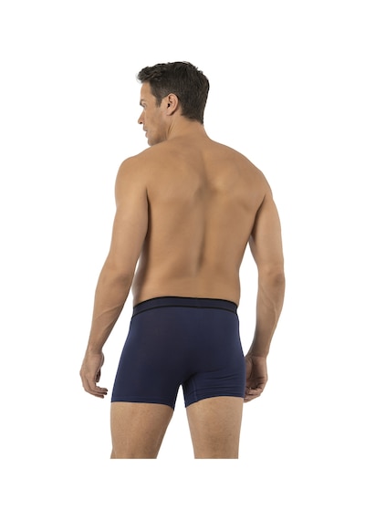 Özkan Underwear Özkan 11226 Erkek %95 Pamuklu Likralı Süprem Kumaş Esnek Rahat Boxer Şort Lacivert