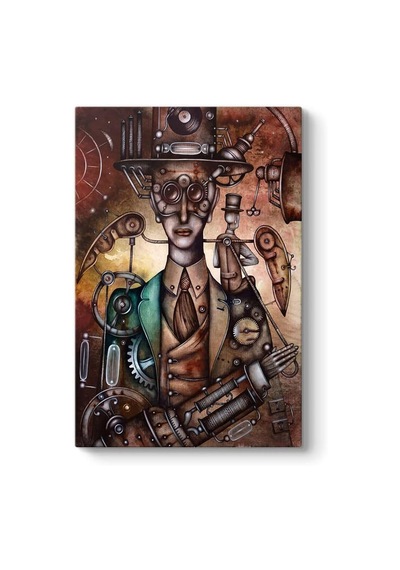 Mekanik Adam Tablosu 30 X 45