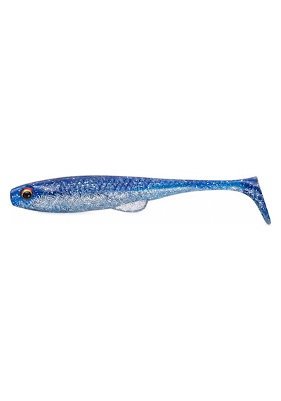 Daiwa Flat Junkie Duckfin Shad 3.5" 9cm Slikon Yem Gold Lame Raw Sardine