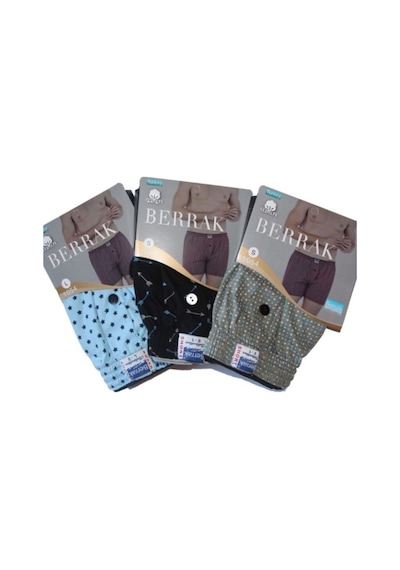 Berrak 3'Lu Paket Erkek Modal Boxer 001