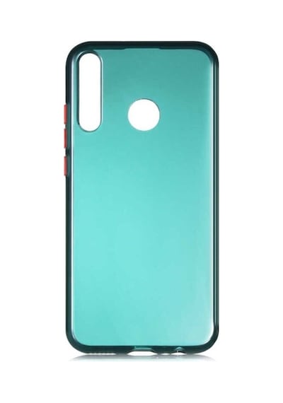 Huawei P40 Lite E Kılıf Zore Bistro Kapak Koyu Yeşil