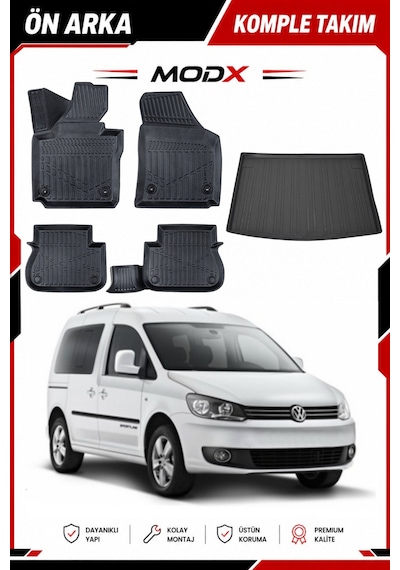 Volkswagen Passat B7 2014 Model 5d Havuzlu Paspas + 3d Bagaj Havuzu Premıum A+