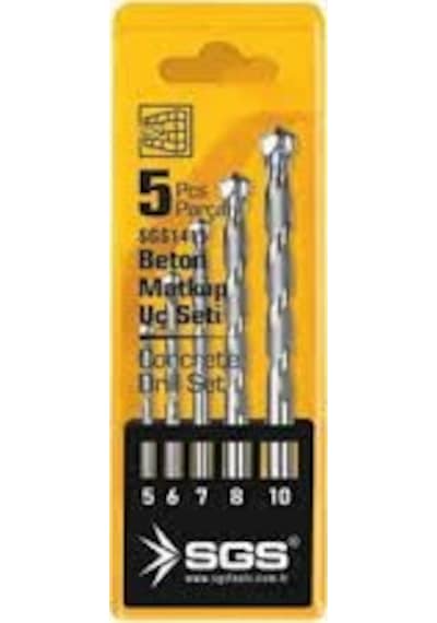 Sgs Sgs1415 Matkap Uçu 5'li Sgs Sgs1415 Matkap Uçu 5'li