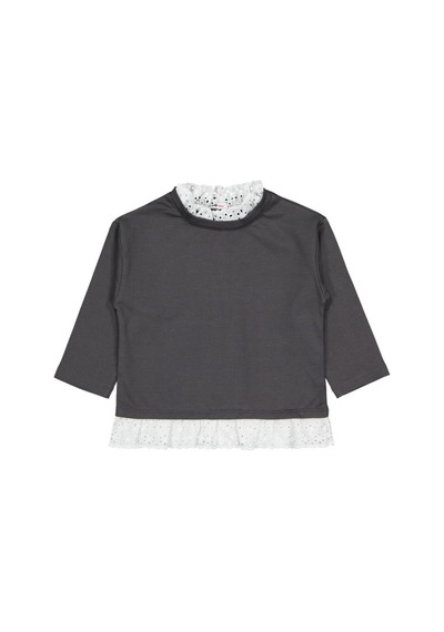 Civil Girls Brodeli 2-5 Yaş Sweatshirt Antrasit