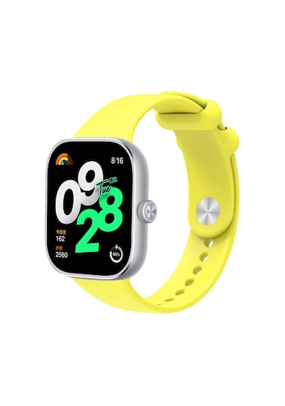 Zore Xiaomi Redmi Watch 4 Clo- Krd-109 Silikon Kordon-sarı