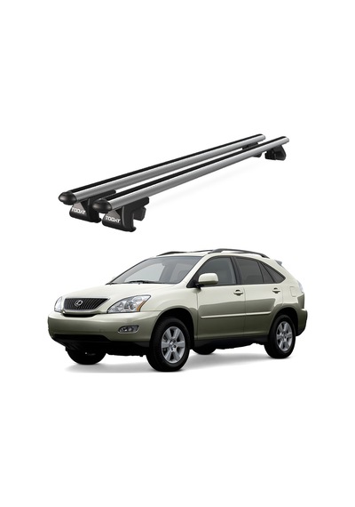 Venüs Lexus Rx 300/400 2009-2015 Uyumlu Gri Ara Atkı Port Bagaj Tavan Barı