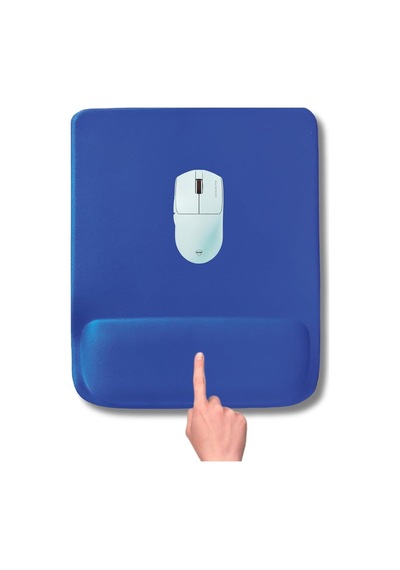 Mp02 - Dörtgen Bilek Destekli Mouse Pad Konfor, Kaymaz Taban, Ergonomik, Yumuşak, Ev,ofis Siyah Sku: Zeus8690010346391