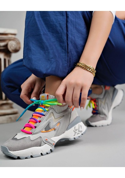 0850 Kadın Rahat Sneaker Gri