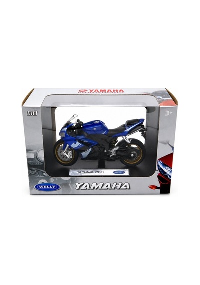 Welly 2008 Yamaha Yzf-r1 1:18 Mavi Model Motosiklet