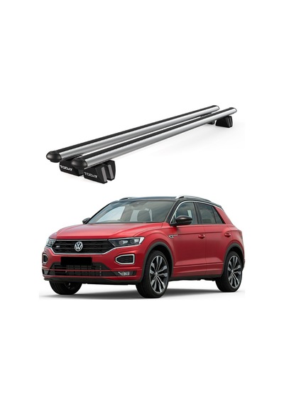 Pençe Volkswagen T-roc 2017 Ve Sonrası Uyumlu Siyah Ara Atkı Port Bagaj Tavan Barı