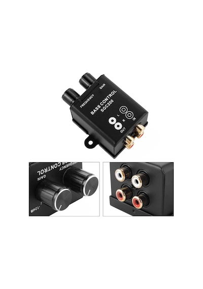 Clifford Cf518 Üniversal Rca Frekans ve Bass Kontrol Ünitesi
