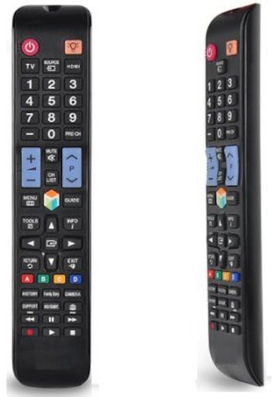 Samsung Uyumlu Tv Kumandası 3D Smart Led Işıklı Kumanda