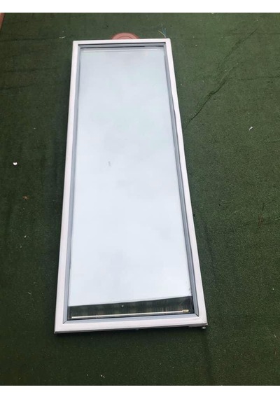 Şişe Soğutma Dolabı Kapağı Cam Dolap Kapak 162x59 Cm