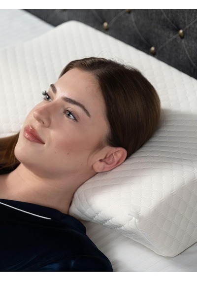 Whiteblanco Helen Ortopedik Yastık Visco Yastık Boyun Yastığı Ortopedik Boyun Yastığı