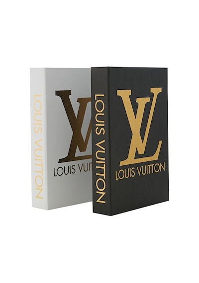 2'li Lv Gold Seti Dekoratif Kitap Kutu
