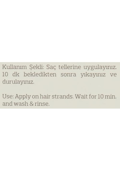 Organik Saç Bakım Yağı 1 Paket 100ml