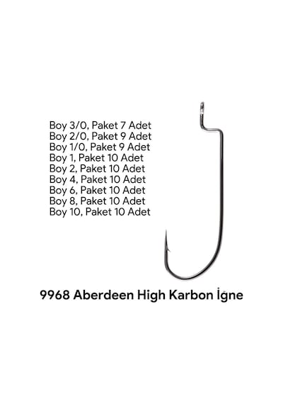 Shogun 9959 Worm Offsett Iğne (509814450)