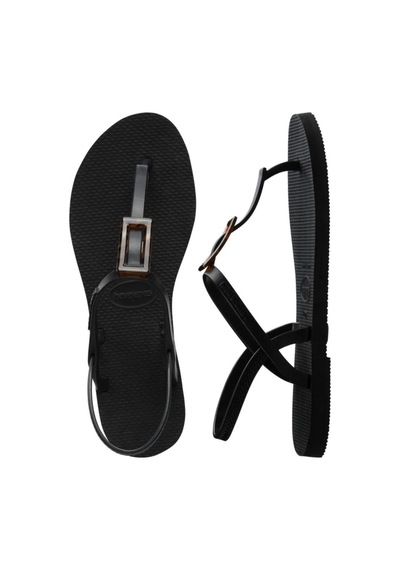 Havaianas You Paraty Buckle Turtle Siyah Kadın Terlik 4148917-0090-2187 Siyah