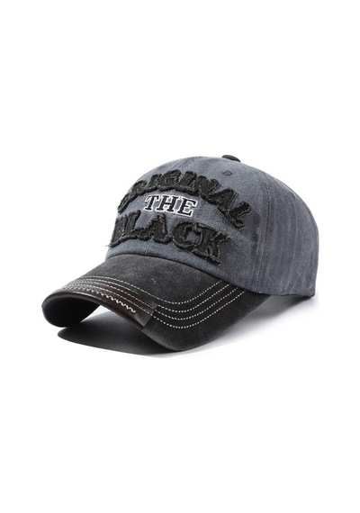 Valkyrie Original The Black Nakışlı Unisex Beyzbol Şapkası Vintage Eskitme Pamuk Ayarlanır Bordo